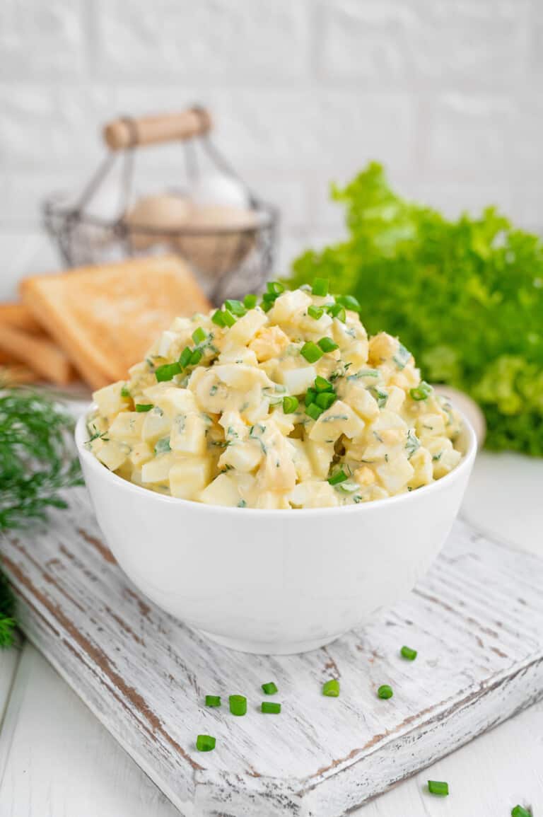 Creamy Dill Egg Salad Peace Love and Low Carb