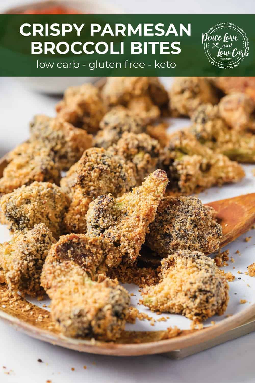 Crispy Parmesan Broccoli Bites Peace Love and Low Carb