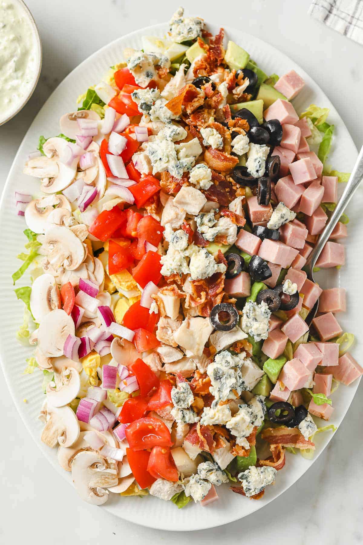 The Best Cobb Salad (Keto Cobb Salad) | Peace Love and Low Carb