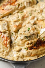 Creamy Chicken Stroganoff - Peace Love and Low Carb