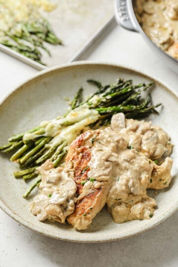 Creamy Chicken Stroganoff - Peace Love and Low Carb