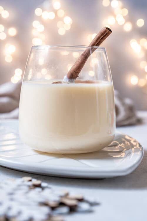 Keto Eggnog Peace Love and Low Carb