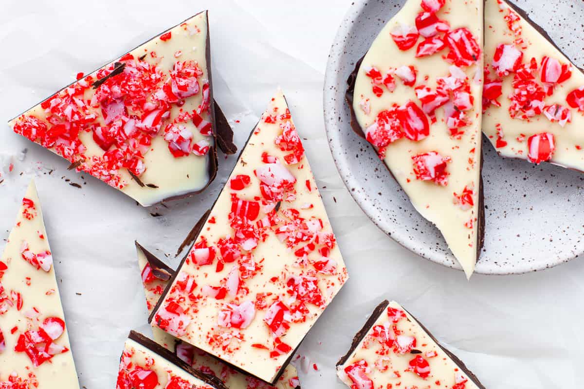 Keto Peppermint Bark Peace Love And Low Carb