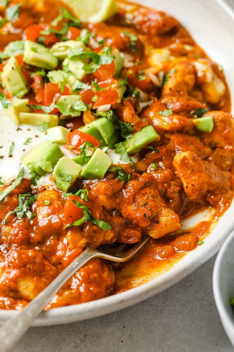 Keto Chicken Enchilada Bowls Peace Love and Low Carb