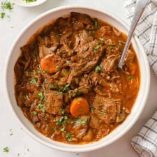 Keto Beef Stew (low carb, gluten free)