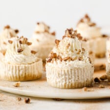 Keto Egg Nog Cheesecake