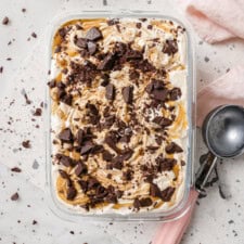 Keto Peanut Butter Chocolate Chunk Ice Cream